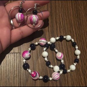 Shay Earrings and bracelets set